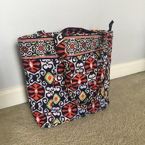 Vera Bradley Medium Zippered Tote, Sun Valley